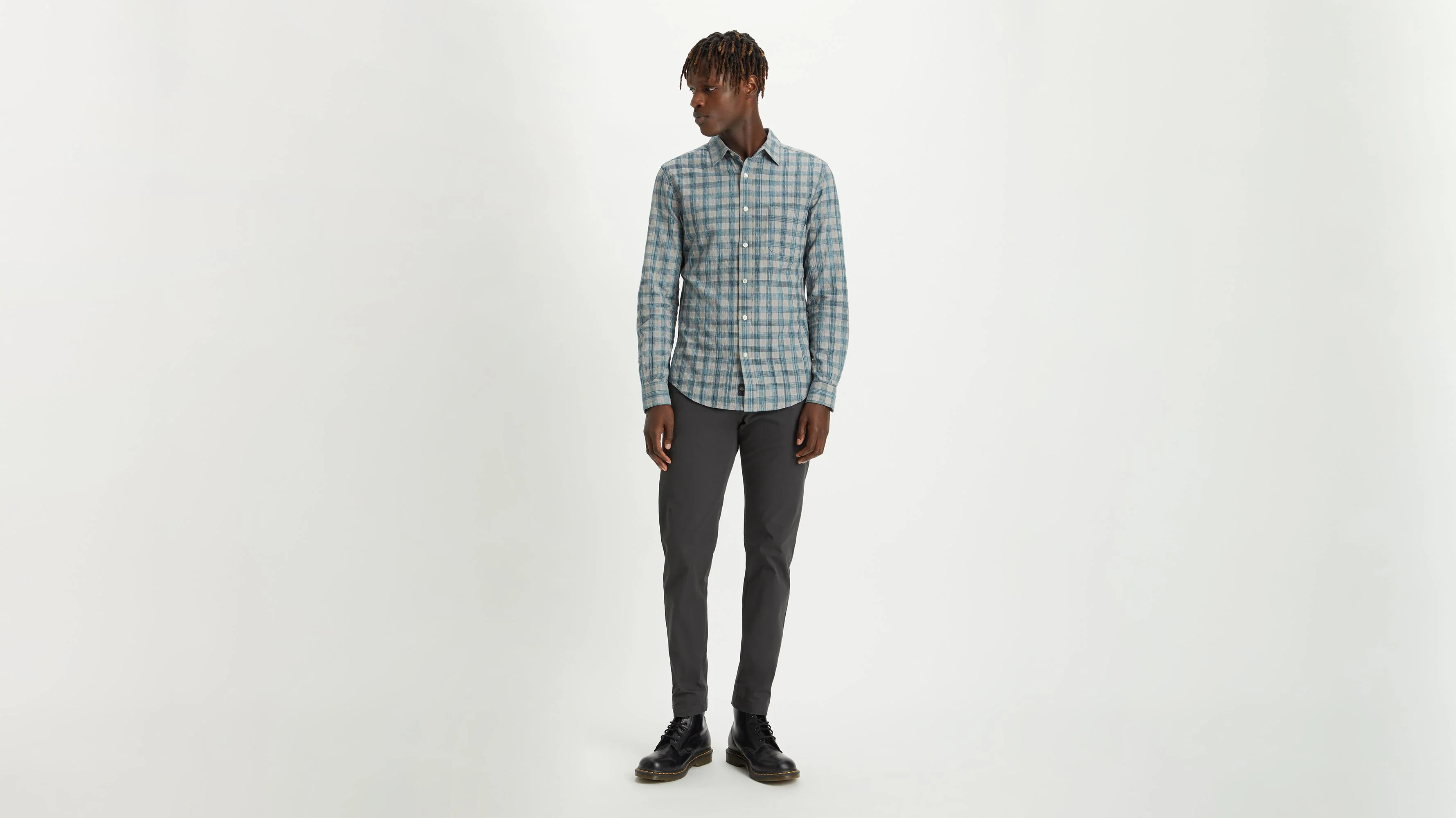 Crafted Khaki Pants, Slim Tapered Fit - Image 2